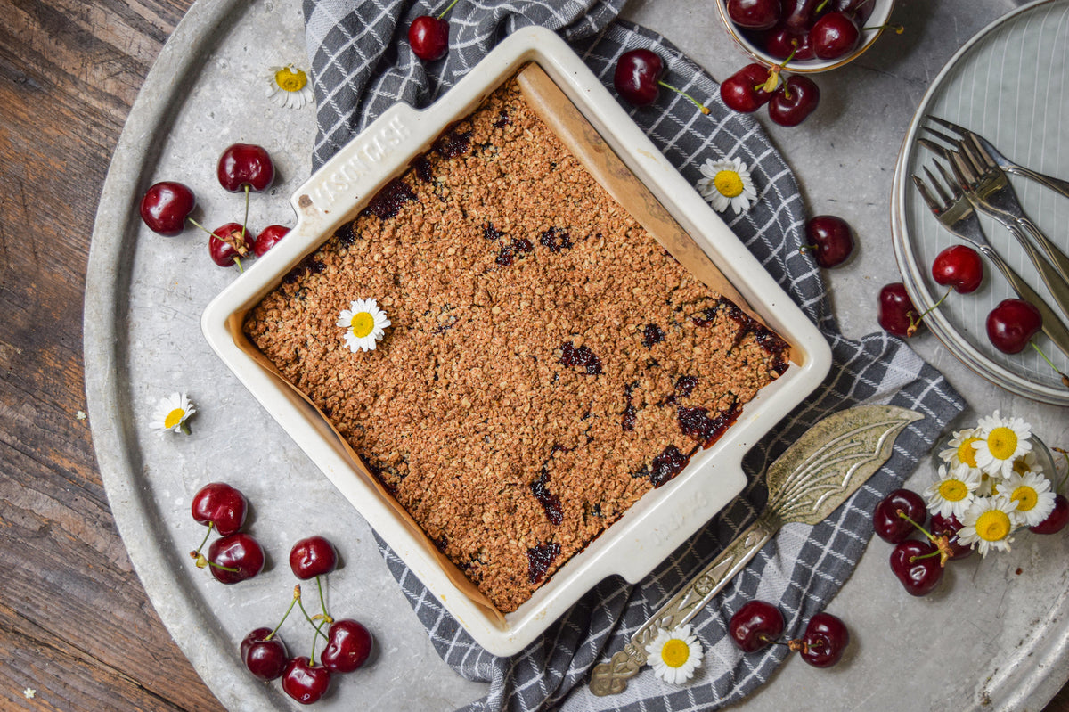 B.C. Cherry Crumble Bars | Steve and Dans Online Market