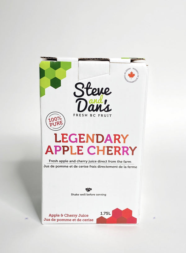 Steve and Dan's 100% Canadian Apple-Cherry Juice